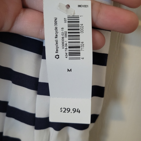 stripped summer dress - Picture 4 of 4